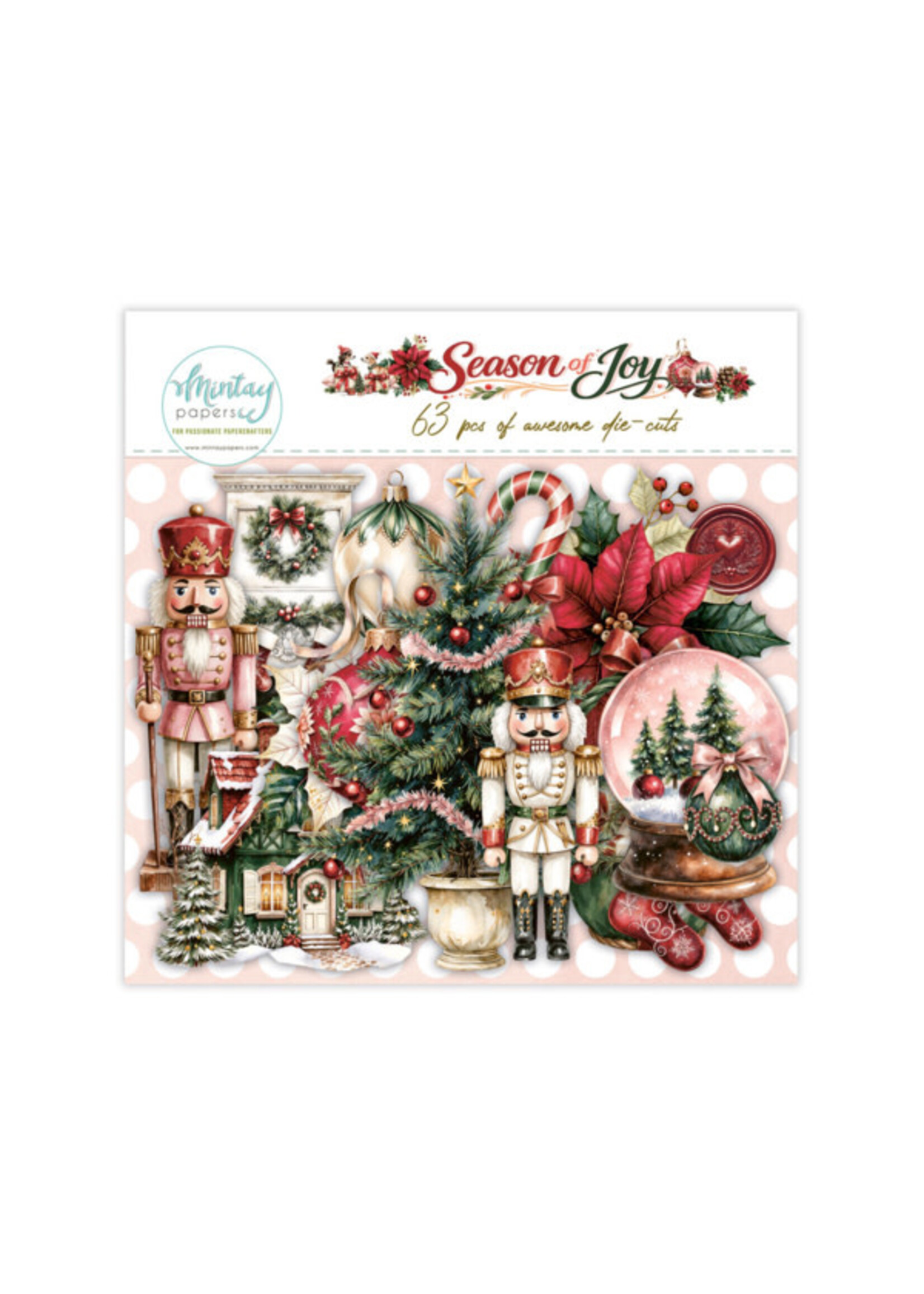 Paper Die-Cuts - Season of Joy, 63 stuks
