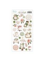 6 x 12 papieren stickers - De trouwdag - Elementen