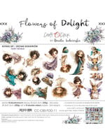 Craft O Clock Pre-order only Extras Set Fairy World 30x30 cm Flowers of Delight