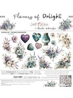 Craft O Clock Pre-order only Extras Set Flowers 30x30 cm Flowers of Delight