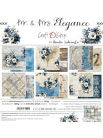 Pre-order only Paper Pack 30x30 cm Mr & Mrs Elegance