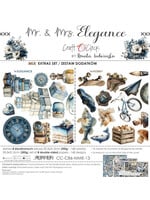 Craft O Clock Pre-order only Extras Set Mix 30x30 cm Mr & Mrs Elegance