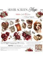 Craft O Clock Pre-order only Extras Set Flowers 30x30 cm Silver Screen Magic