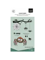 Vaessen Creative • Clear Stamps by Carla Creates Spiders 14st. Vaessen Creative CAR0506