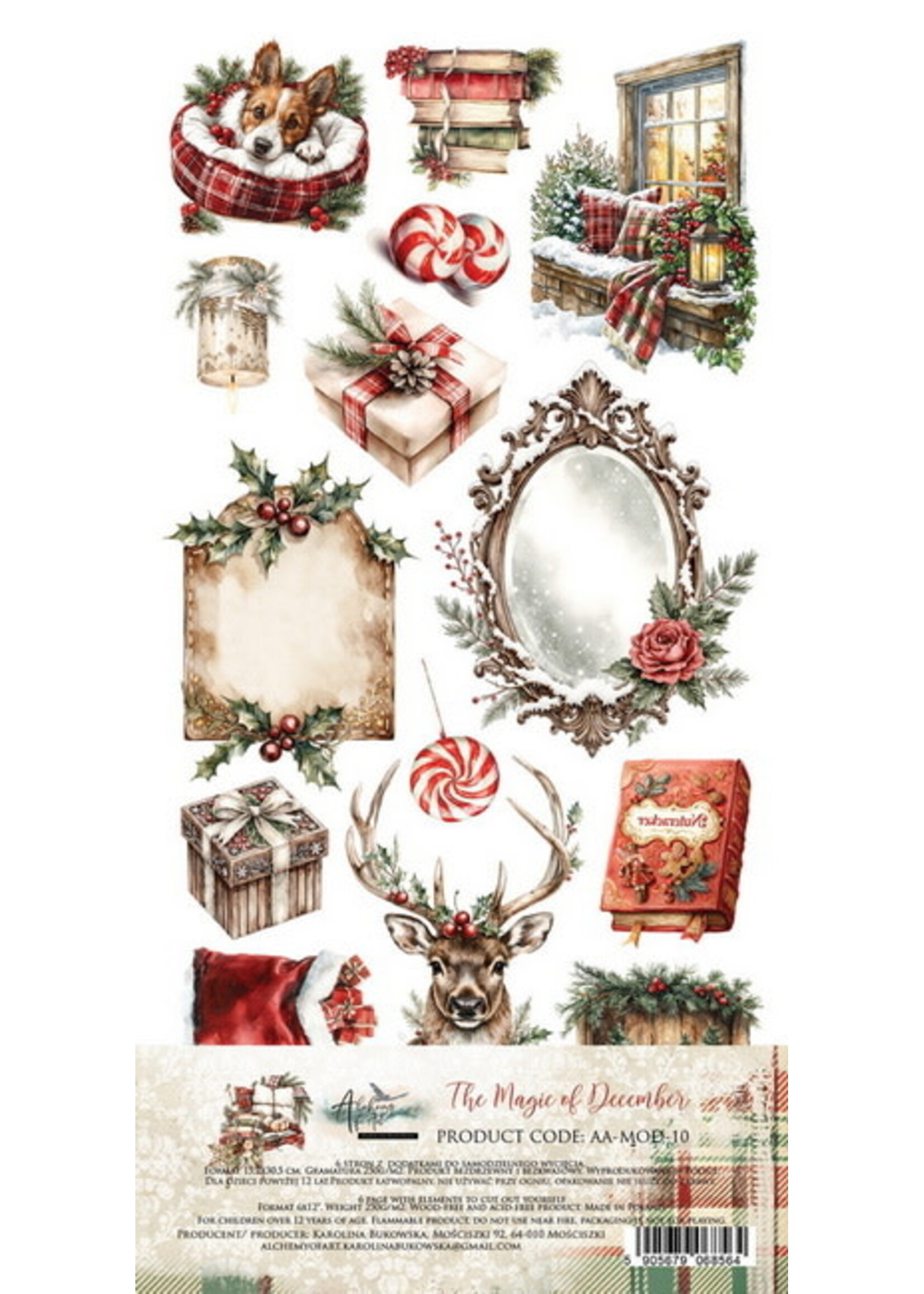 Alchemy of Art - 15x30 cm set - The Magic of December 10