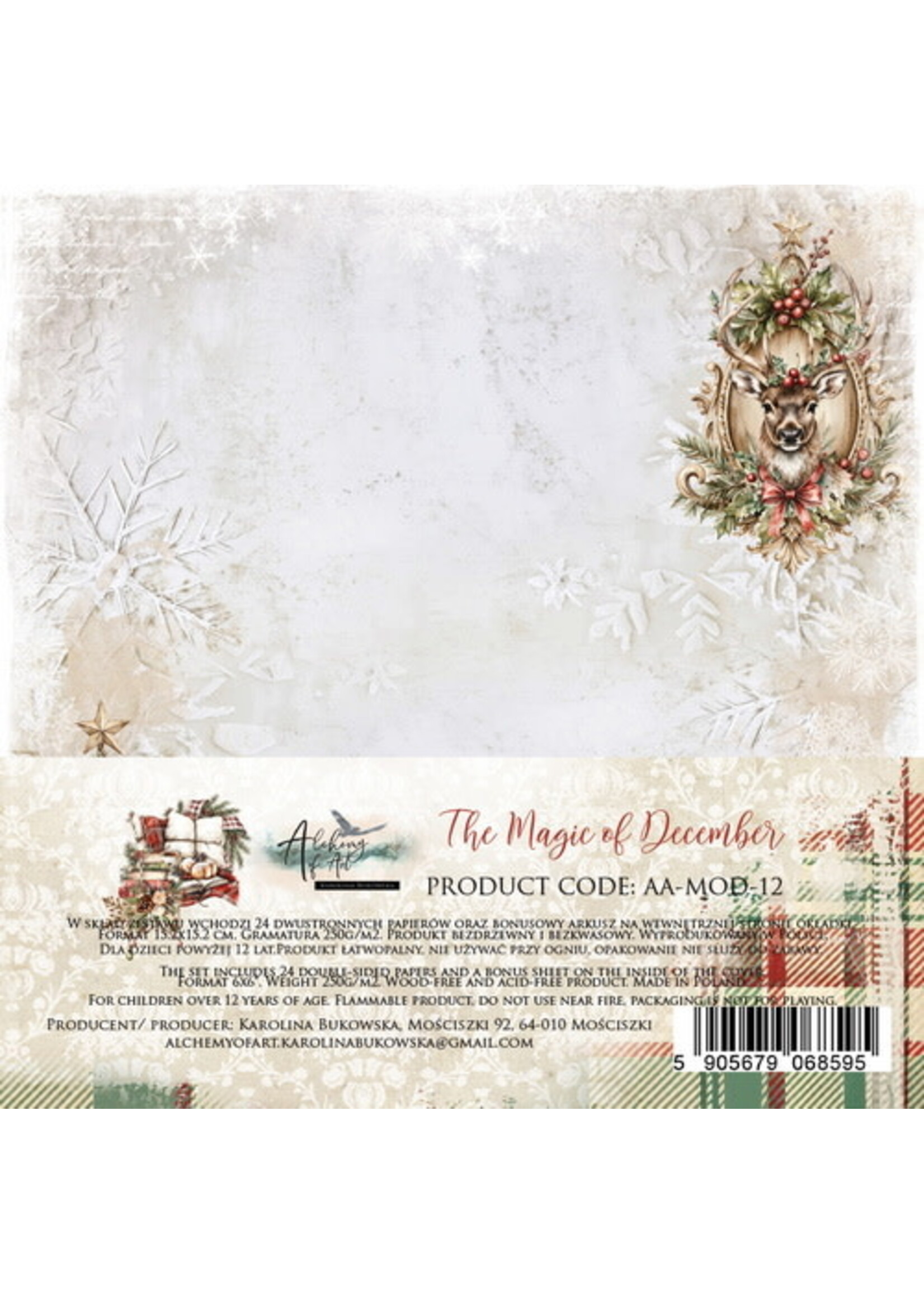 Alchemy of Art - 15x15 cm set - The Magic of December 12