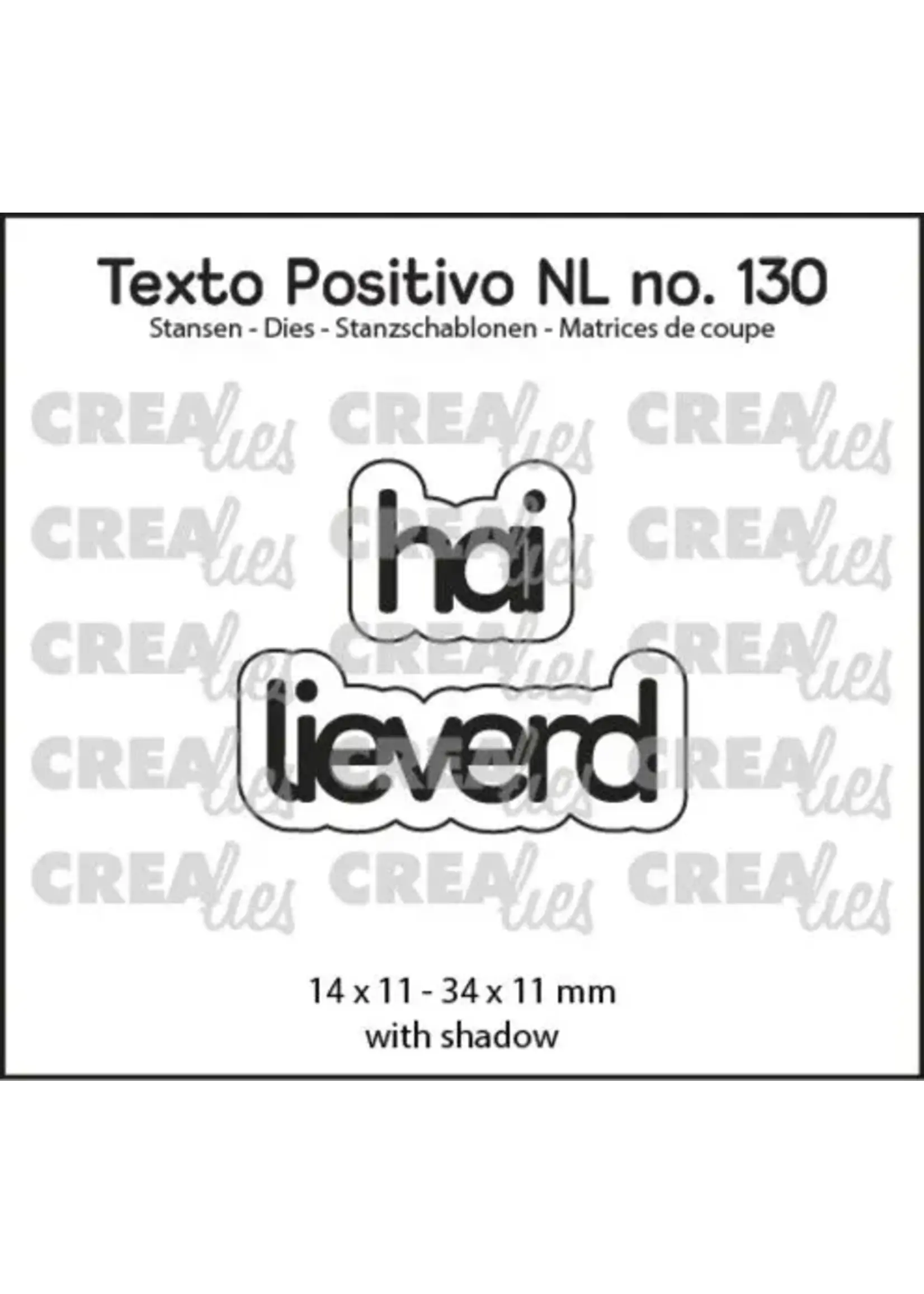 Texto Positivo Stansen Dutch Hai Lieverd (POSNL130)