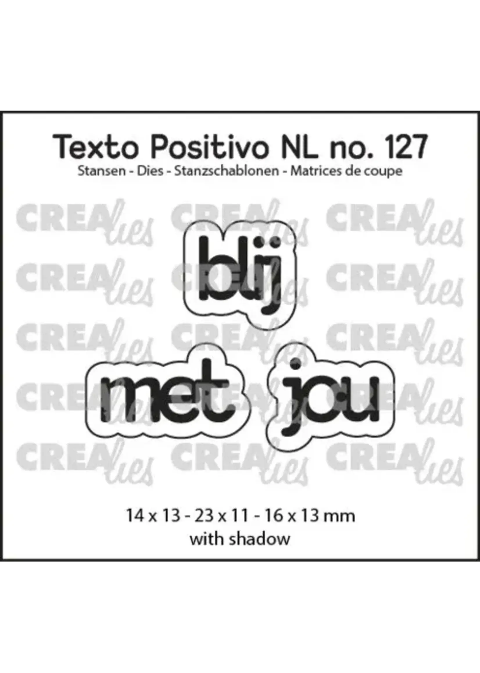 Texto Positivo Stansen Dutch Blij Met Jou (POSNL127)