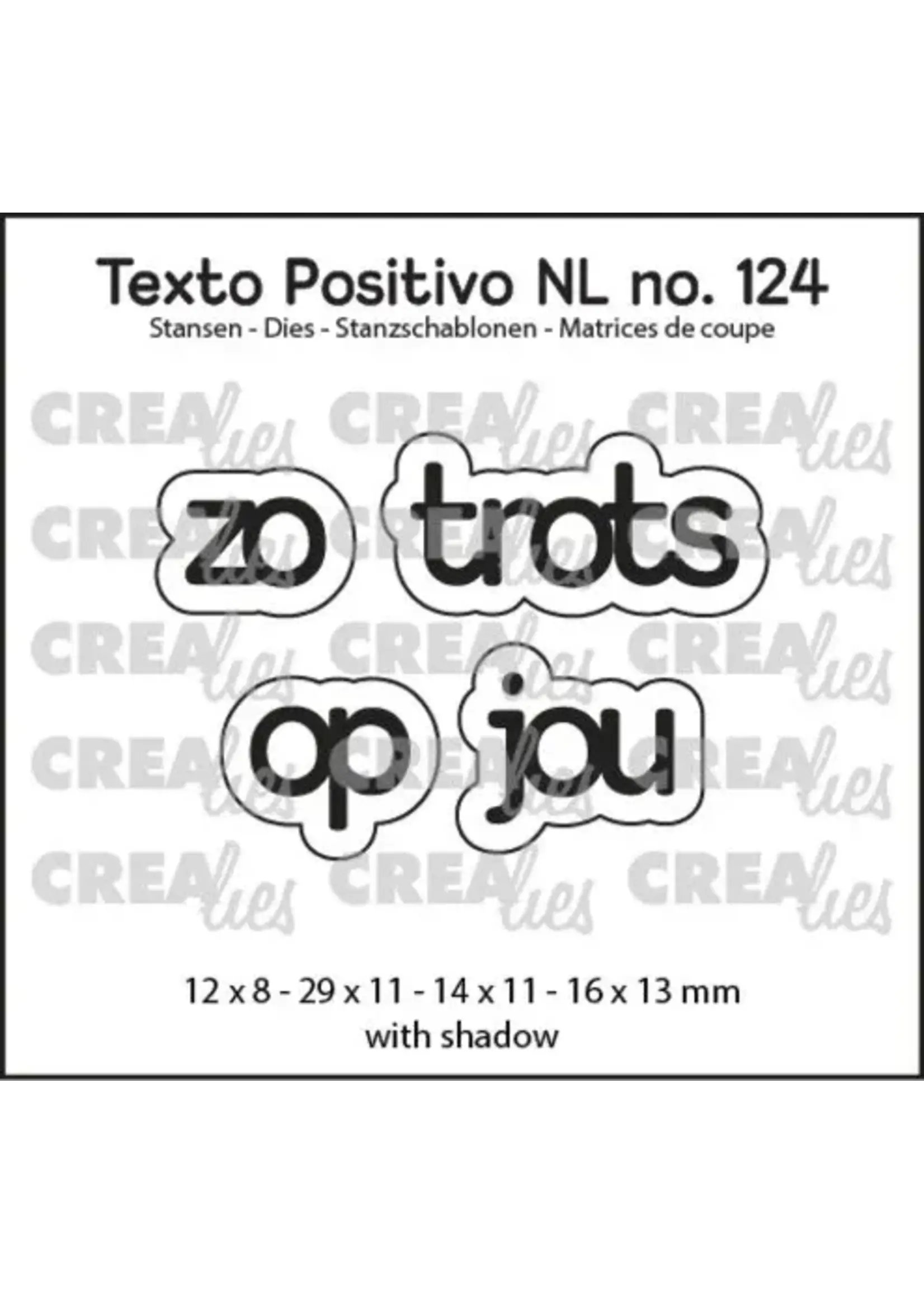 Texto Positivo Stansen Dutch Zo Trots Op Jou (POSNL124)