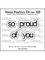 Texto Positivo Stansen English So Proud Of You (POSEN128)