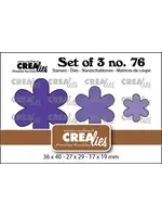 Set of 3 Stansen No. 76 Dichte Bloemen 31 (CLSet76)