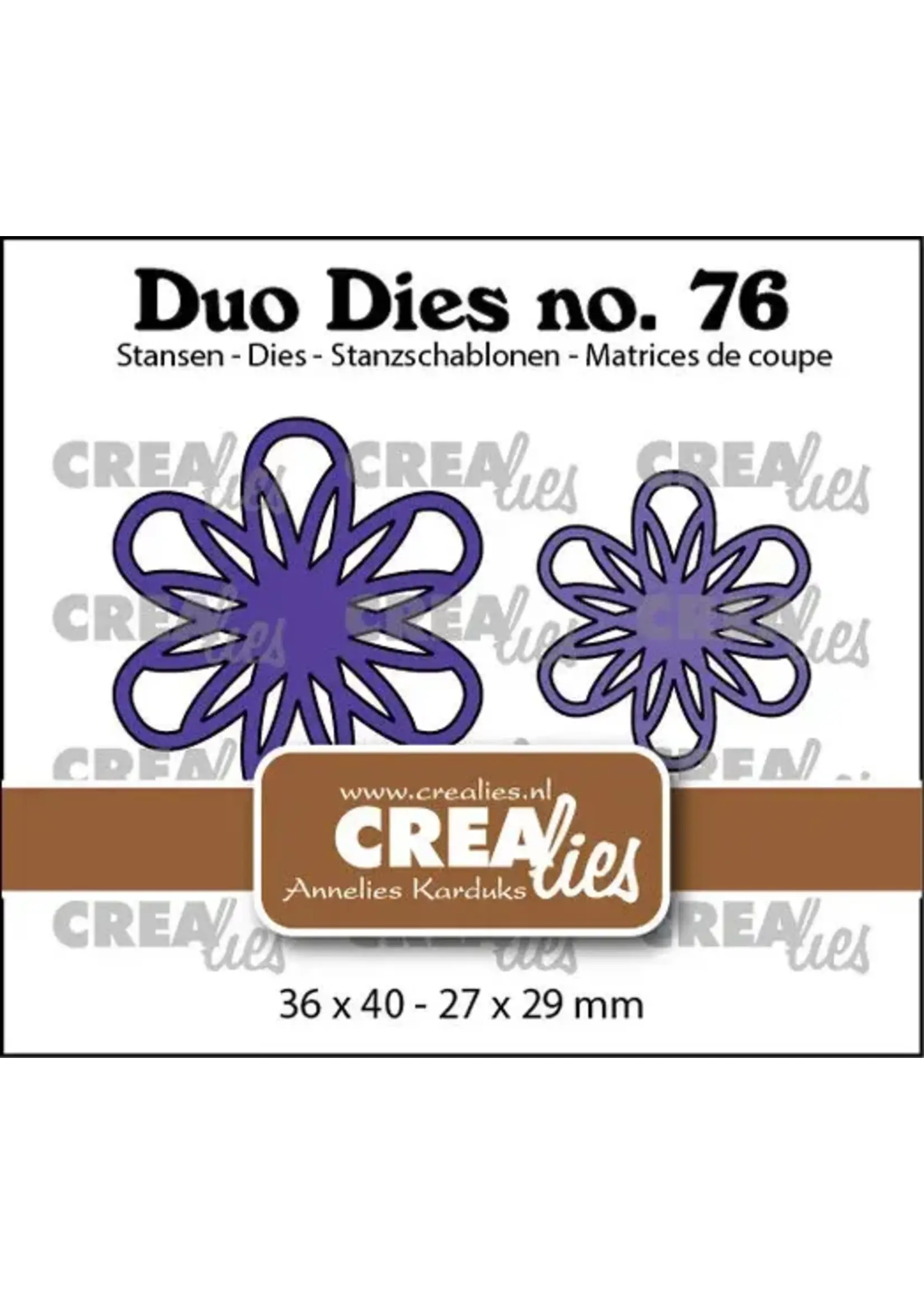Duo Stansen No. 76 Open Bloemen 31 (CLDD76)