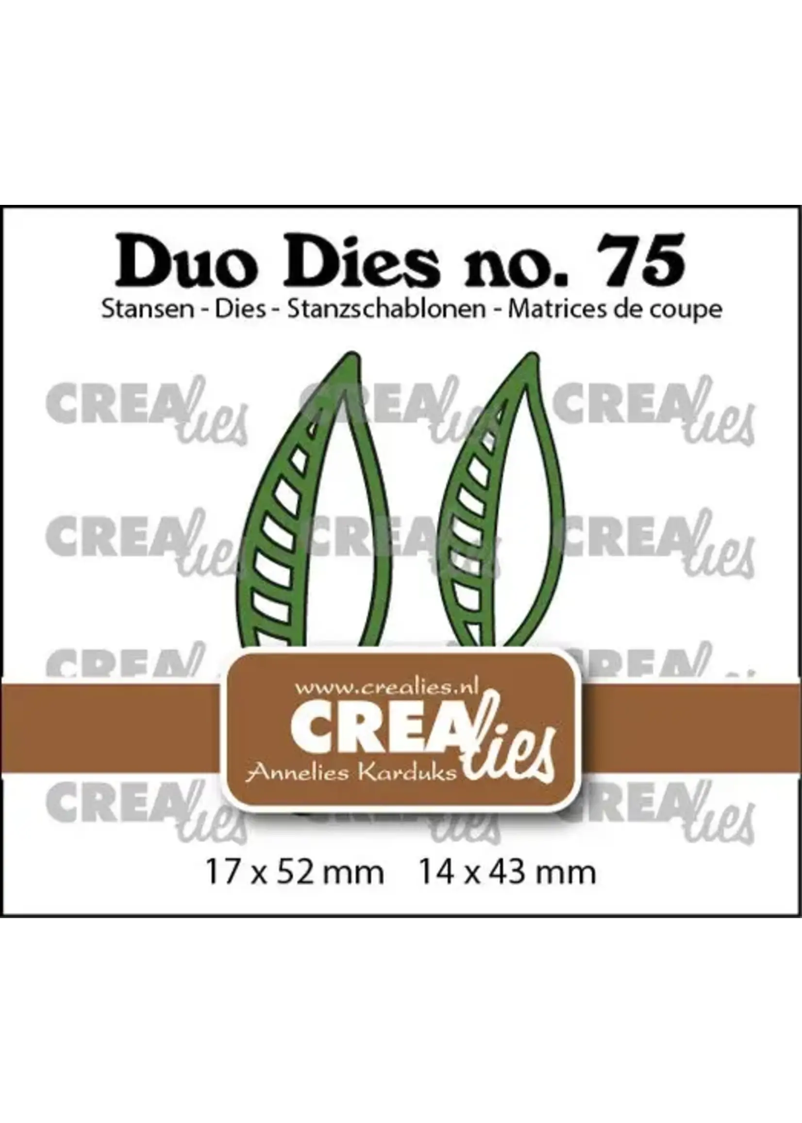 Duo Stansen No. 75 Open Blaadjes 21 (CLDD75)
