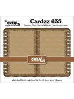 Cardzz Stansen Gatefold Notebook Card Rechthoek (CLCZ633)