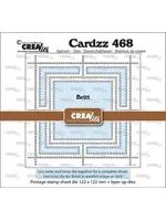 Cardzz Stansen Postzegelvel Britt (vierkant met vierkant) (CLCZ468)
