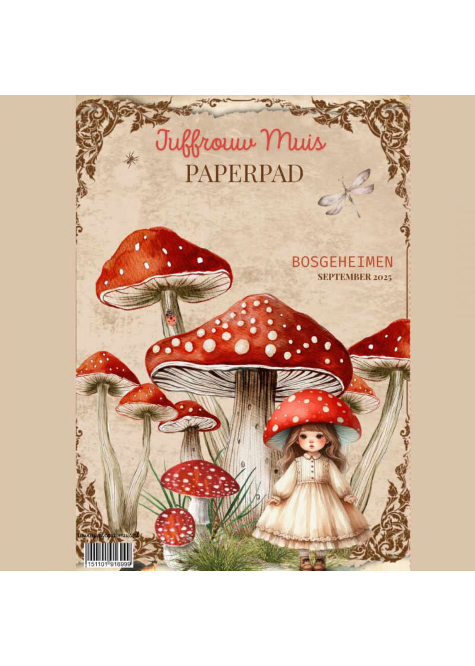 Juffrouw Muis Paperpad - Bosgeheimen