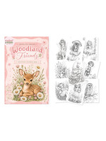 MMCB10001 - Woodland Friends - Coloring Book