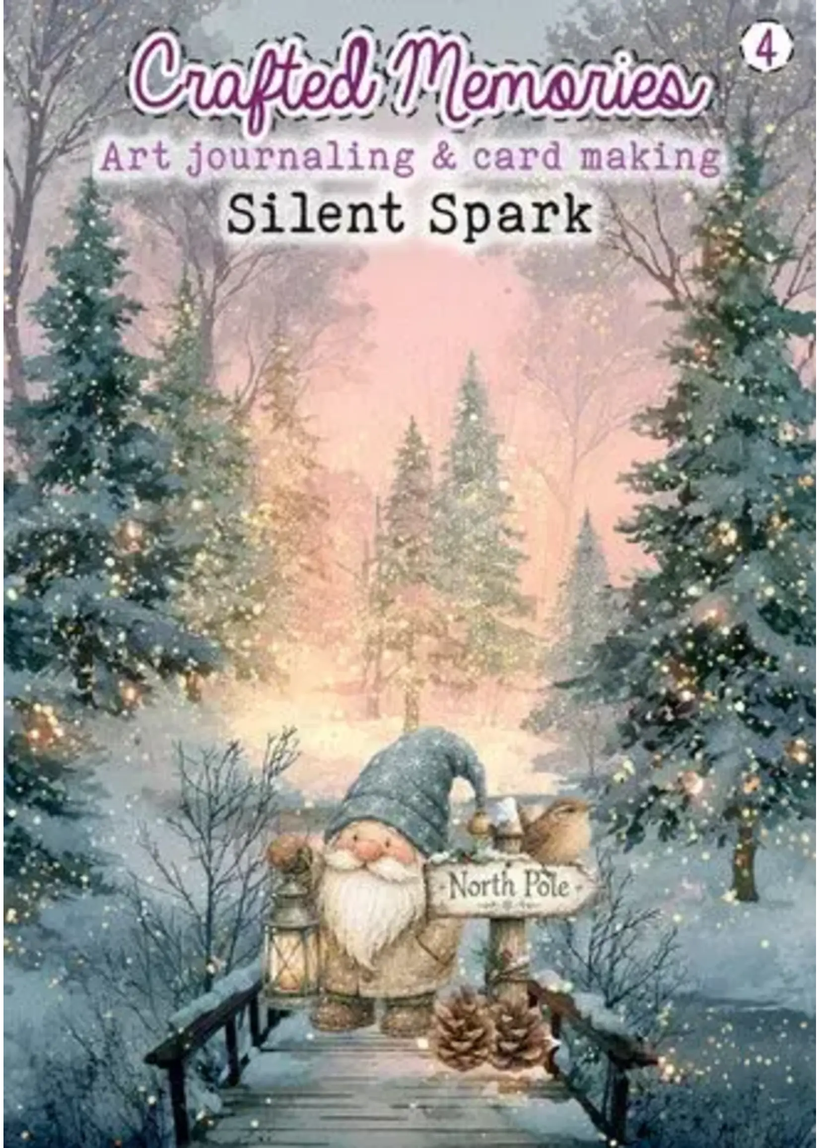 Silent Spark Art Journaling Book Crafted Memories (CM-BOEK-004)