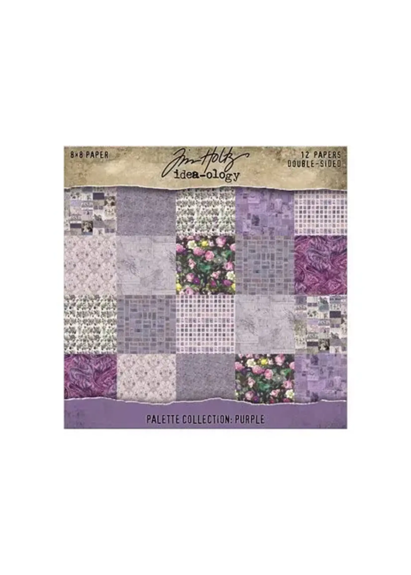 Palette Collection 8x8 Inch Purple (TH94478)