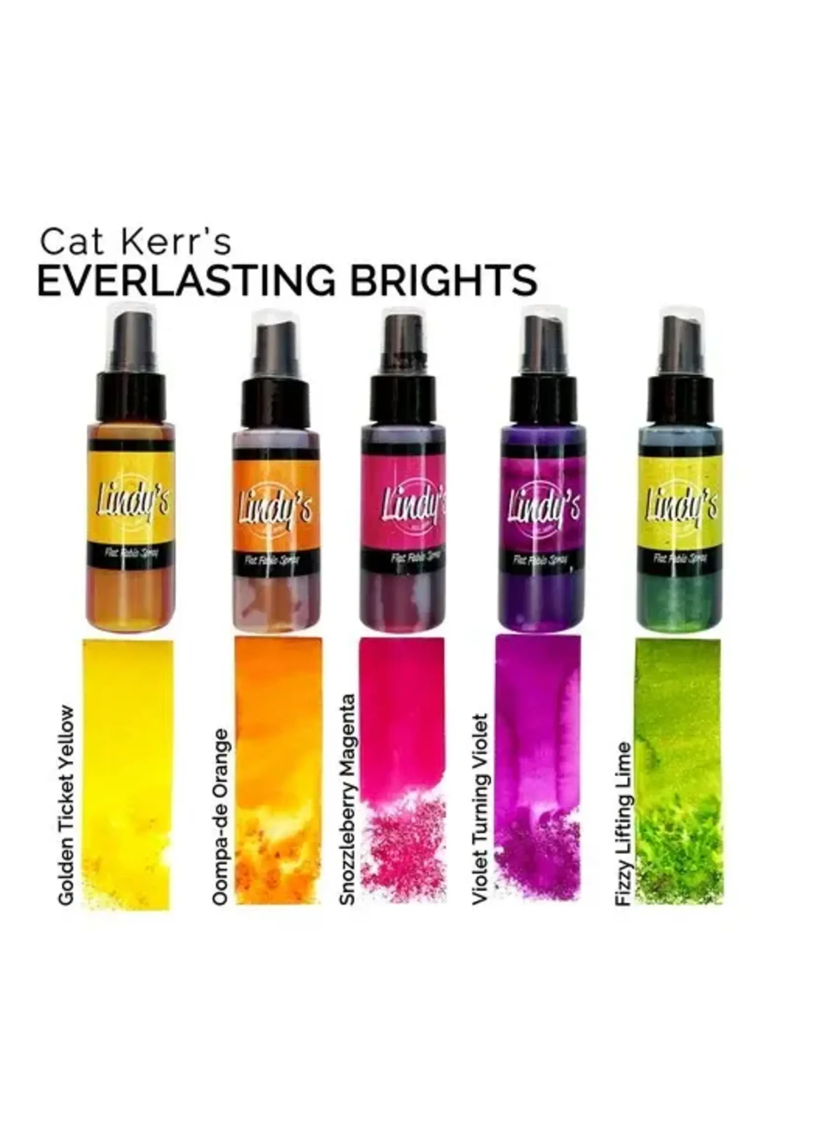 Everlasting Brights Flat Fabio Spray Set by Cat Kerr (ff-set-18)