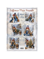 Juffrouw Muis Knipsel - Bram & Teddy