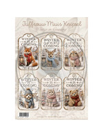 Juffrouw Muis Knipsel - Winter is Coming