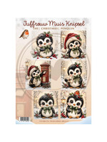 Juffrouw Muis Knipsel - The Christmas Penquin