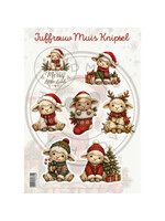 Juffrouw Muis Knipsel - Merry Little Lamb