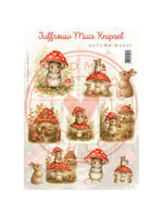 Juffrouw Muis Knipsel - Autumn Magic
