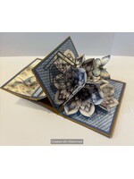 Schuifkaart met Bloemen Lia en Elly