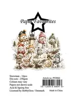 Die-Cuts A7 Snowman (16pcs) (PFD064)