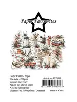 Die-Cuts A7 Cozy Winter (20pcs) (PFD061)