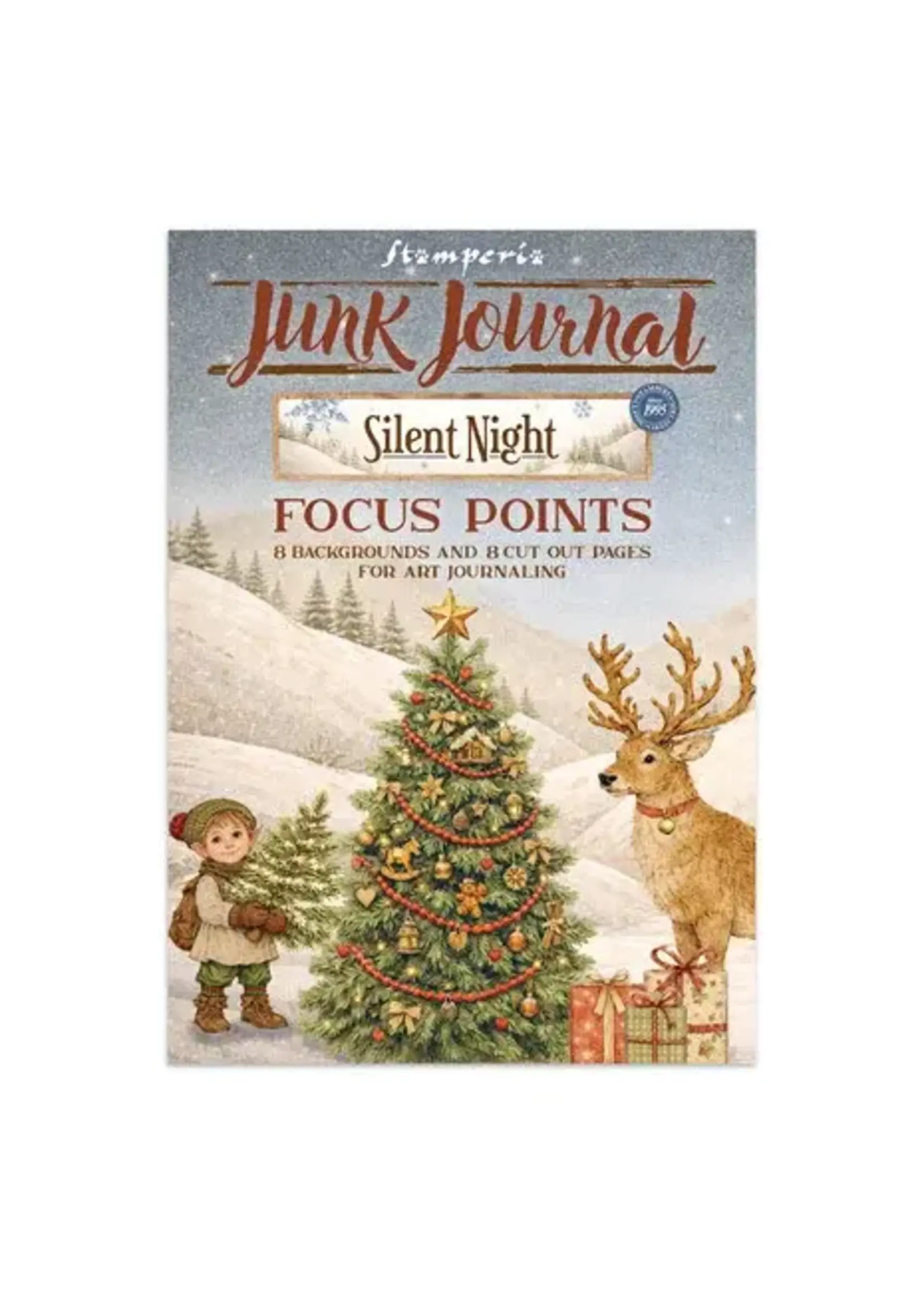 Silent Night Junk Journal A5 Focus Points (SBJKS06)