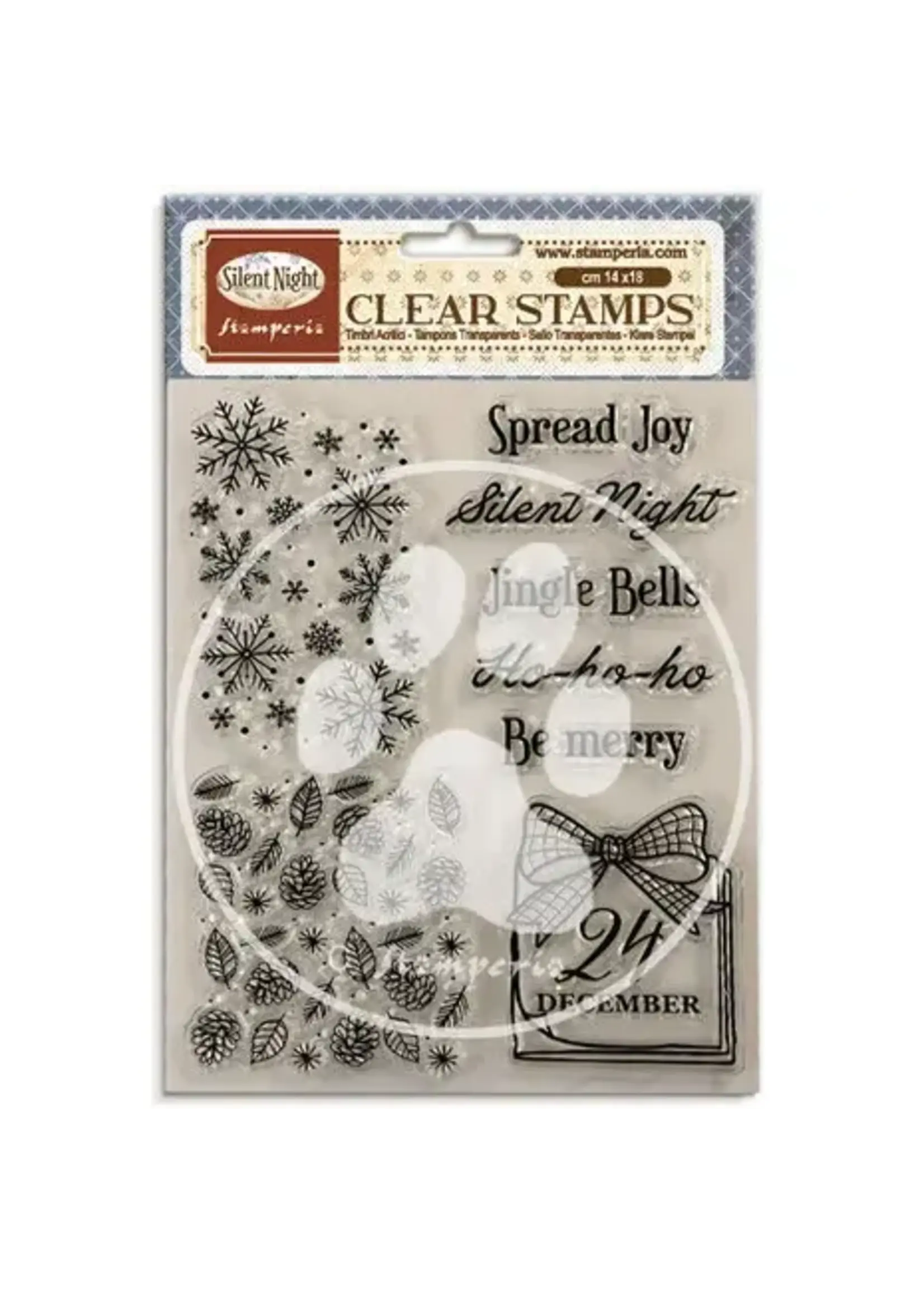 Silent Night Clear Stamps (WTK244)