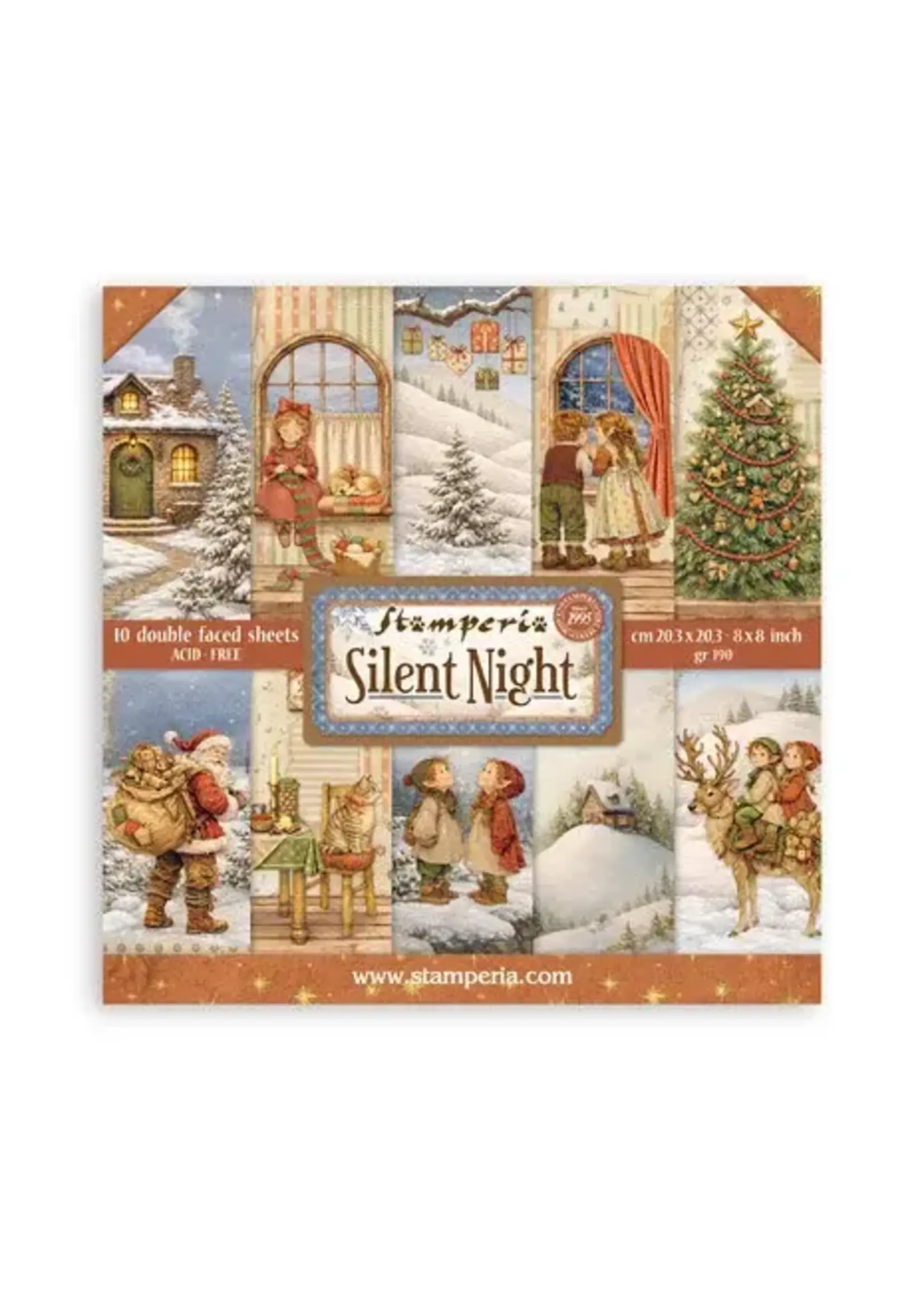 Silent Night 8x8 Inch Paper Pack (SBBS148)