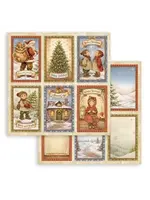 Silent Night 12x12 Inch Paper Sheet 6 Cards (1pcs) (SBB1166)