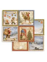 Silent Night 12x12 Inch Paper Sheet 4 Cards (10pcs) (SBB1168)