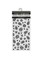 Thick Stencils 12x25cm Christmas Pinecones Pattern (KSTDL171)