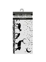 Thick Stencils 12x25cm Christmas Deers (KSTDL169)
