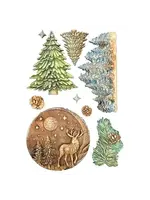 A5 Silicon Mould Christmas Winter Landscape (KACMA617)