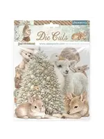 White Christmas Die Cuts Assorted by Cristina Radovan (DFLDC141)