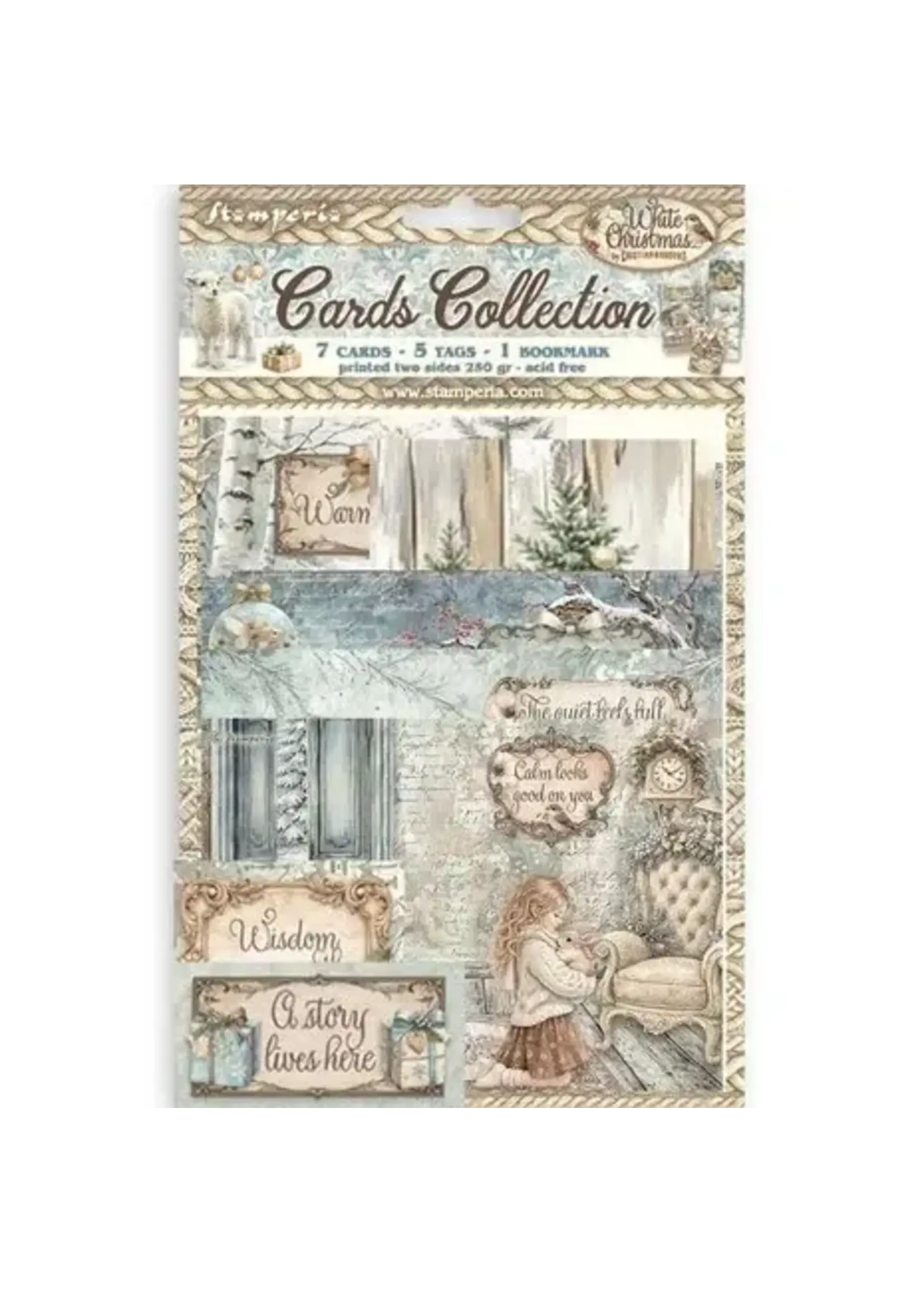 White Christmas Cards Collection by Cristina Radovan (SBCARD49)