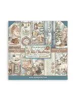 White Christmas 8x8 Inch Paper Pack by Cristina Radovan (SBBS146)