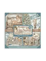 White Christmas 8x8 Inch Paper Pack (Single Face) by Cristina Radovan (SBBSXB27)
