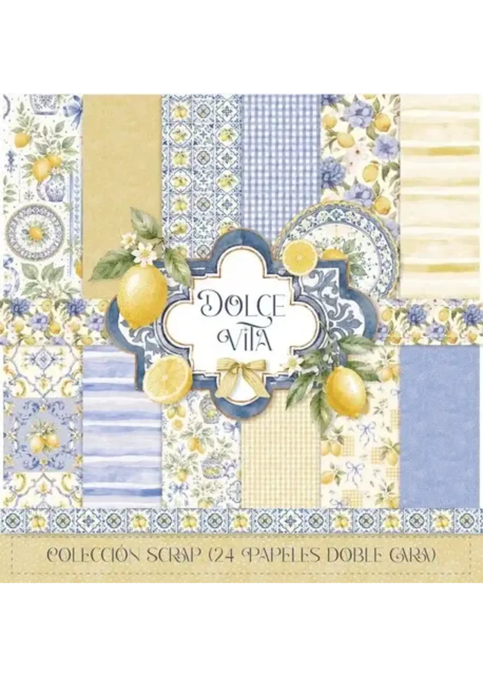 Dolce Vita 6x6 Inch Scrap Paper Pack (24pcs) (PFY-16433)