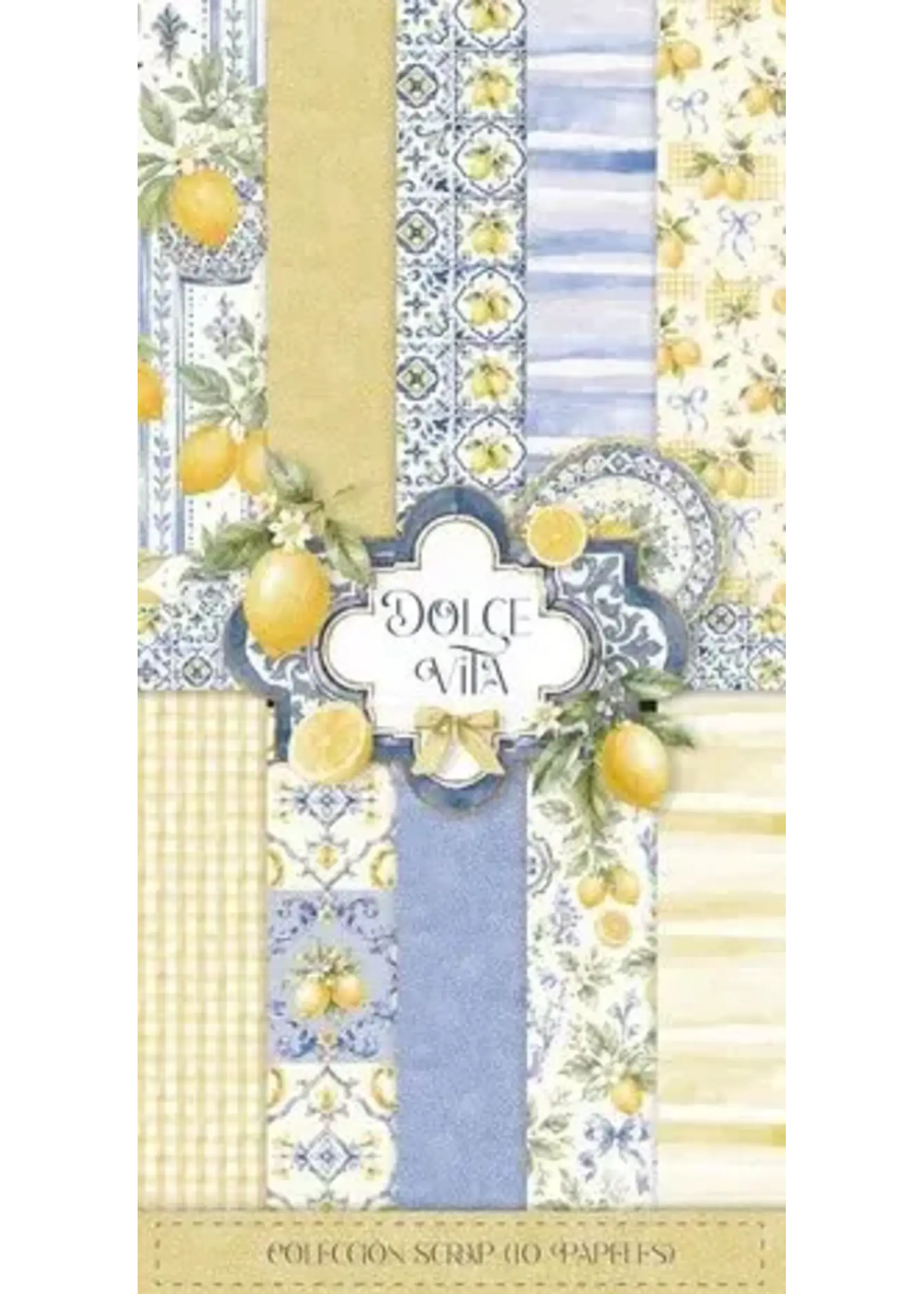 Dolce Vita 6x12 Inch Scrap Paper Pack (10pcs) (PFY-16434)