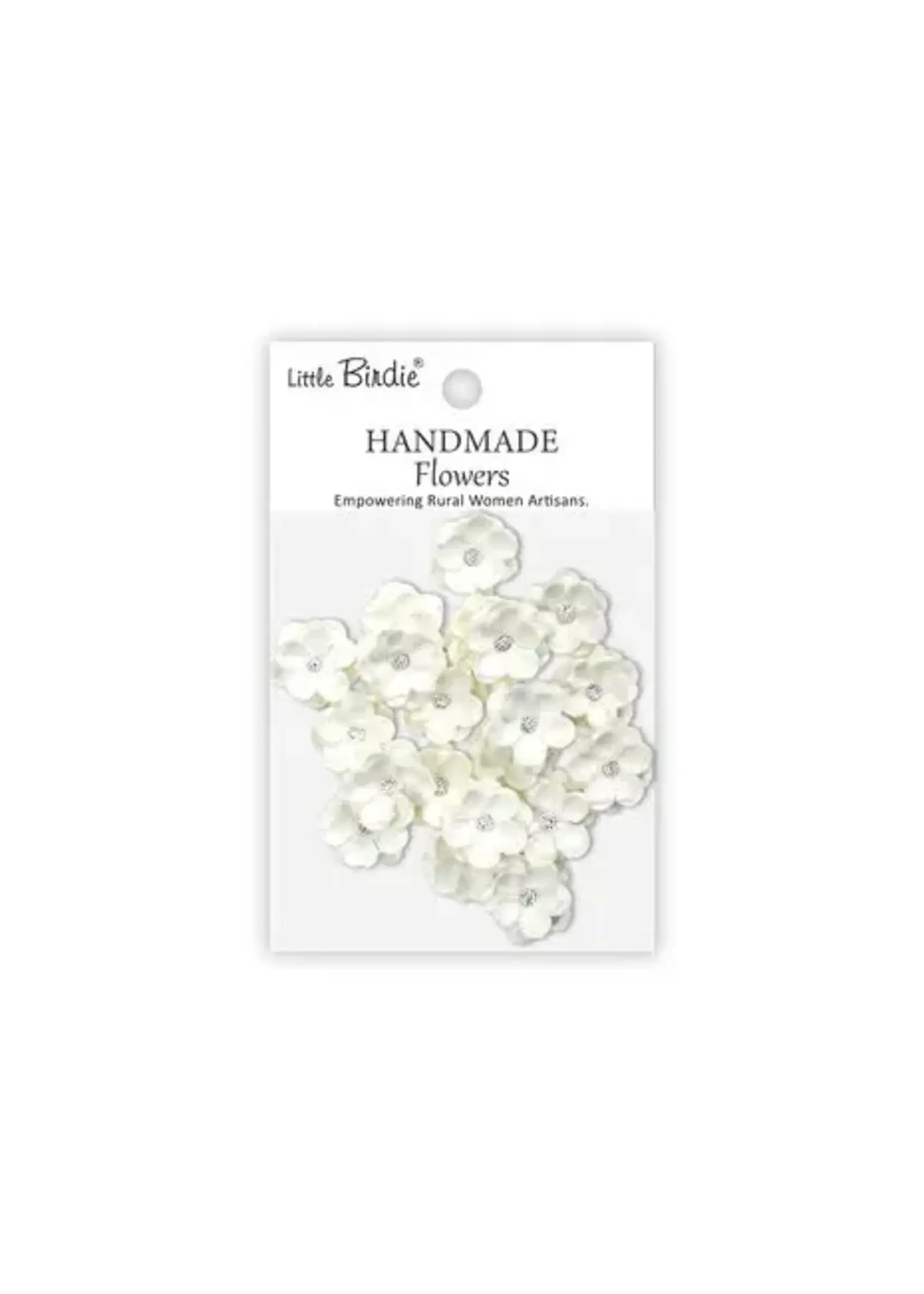 Handmade Flowers Twinkle Ivory Pearl (6x20pcs) (CR103147)