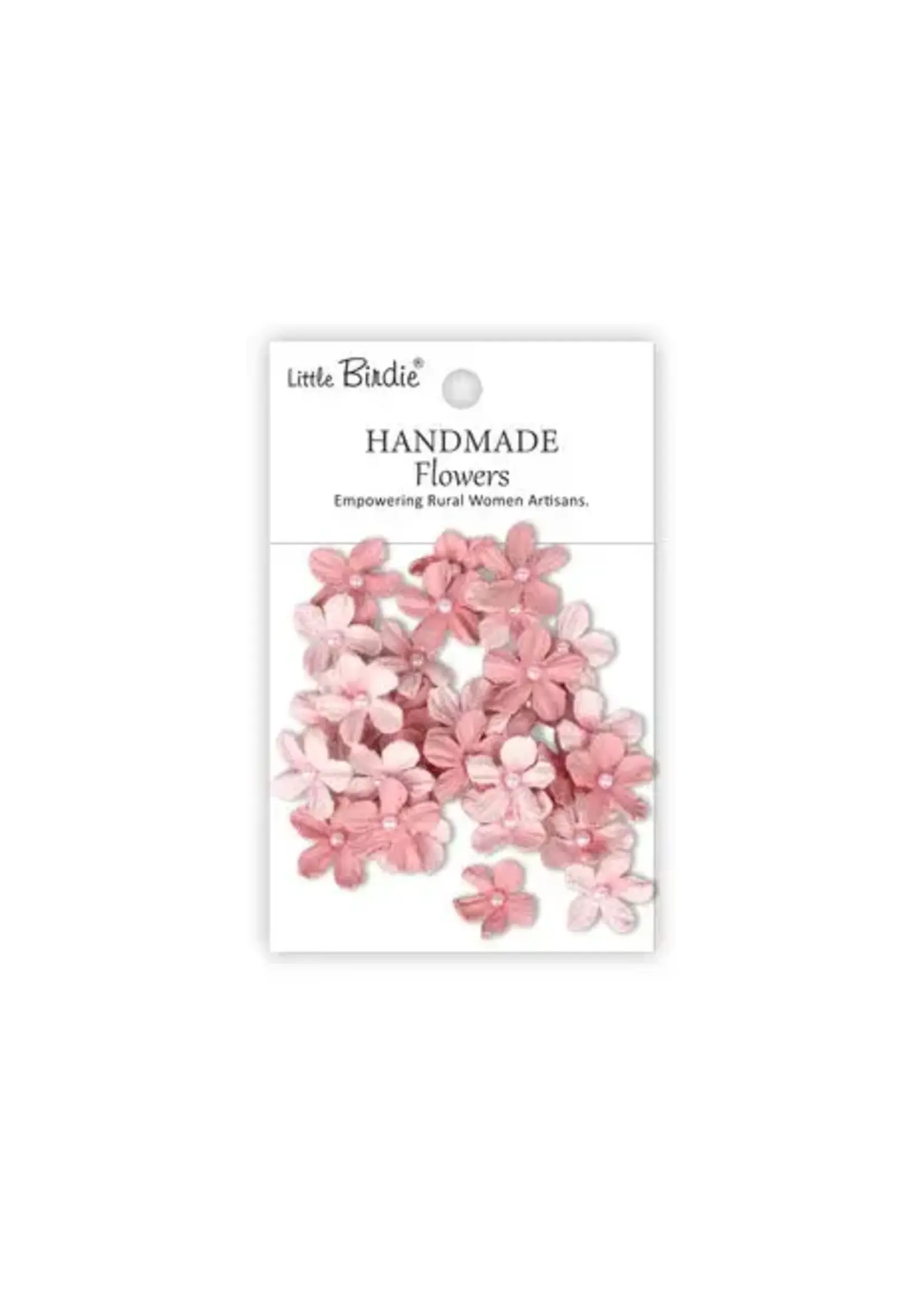 Handmade Flowers Pearl Petites Pink Passion (6x30pcs) (CR103053)