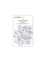 Handmade Flowers Pearl Petites Frosty White (6x30pcs) (CR109948)