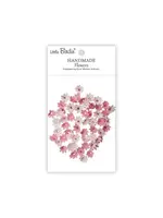 Handmade Flowers Micro Jewlled Florettes Pink Passion (6x60pcs) (CR109982)